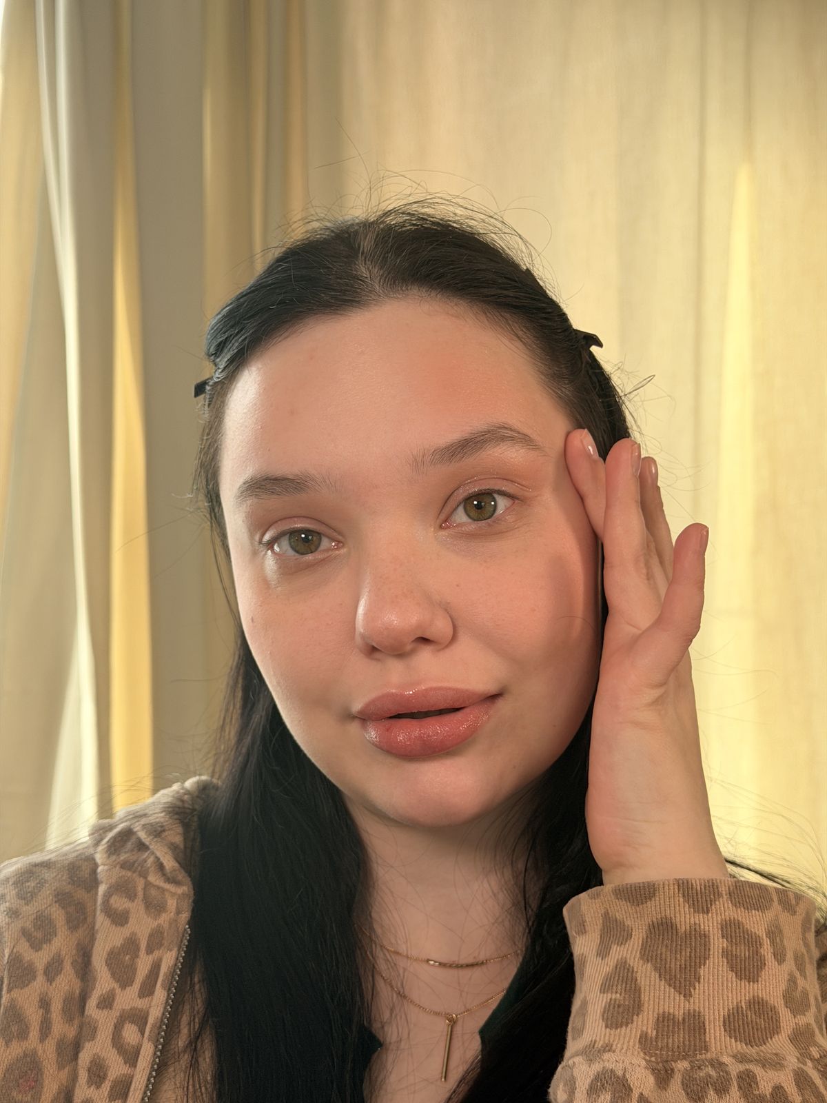Brow sculpt — before