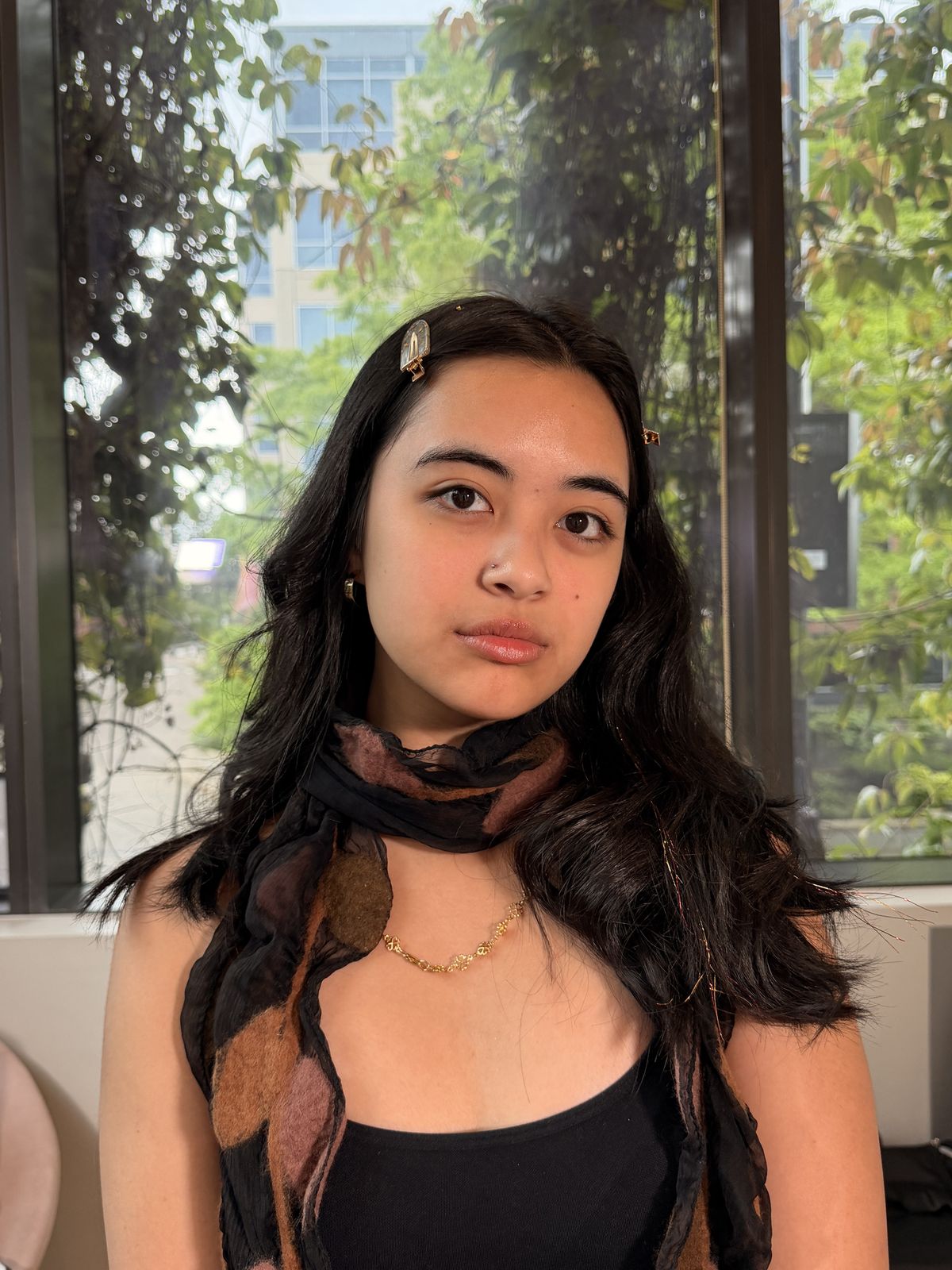 Editorial makeup — before